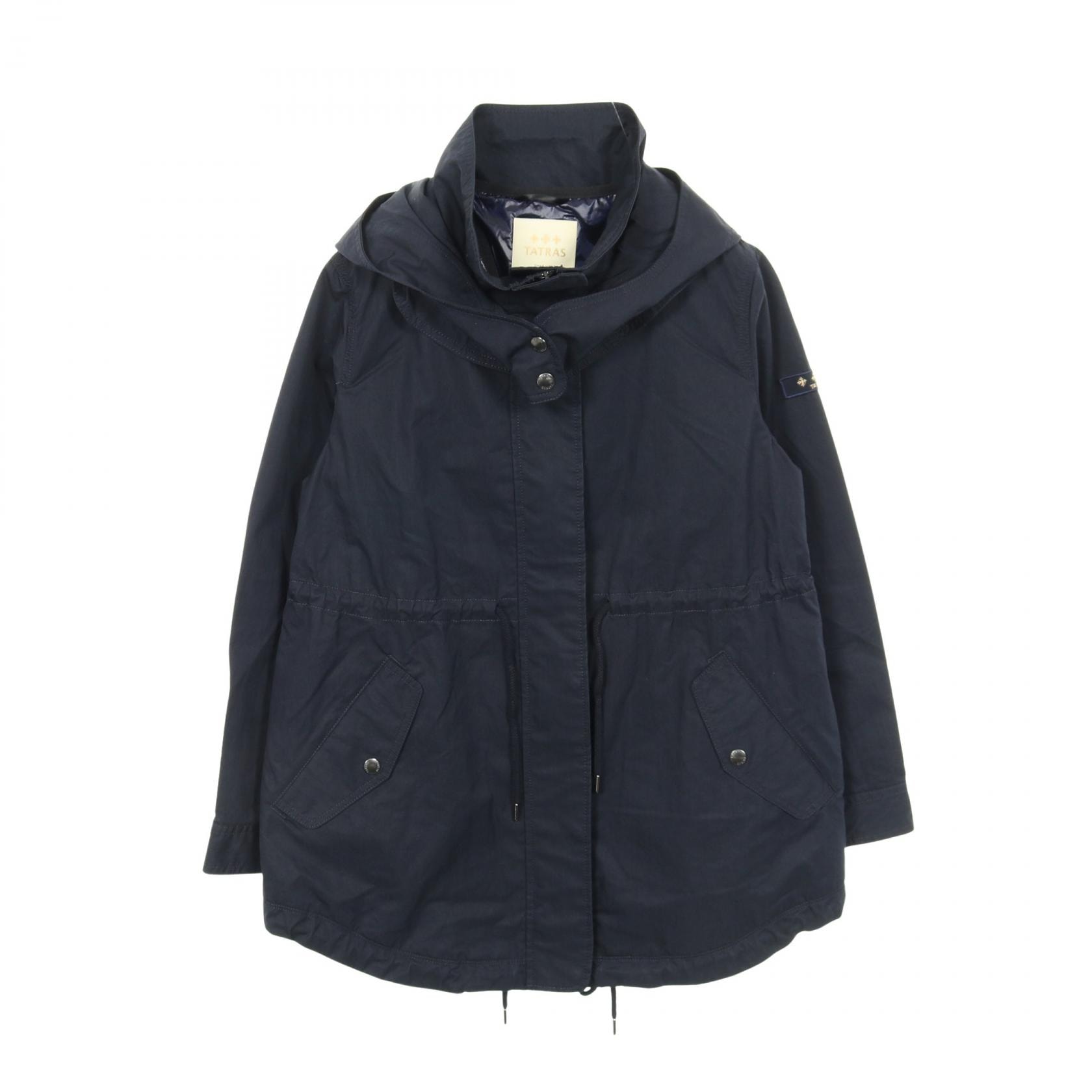 タトラス TATRAS BERINA モッズコート 衣料品 アウター コットン レディース ネイビー系 【中古】