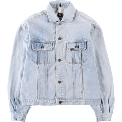 古着 リー Lee RIDERS ライダース デニムジャケット Gジャン メンズS相当/eaa634671