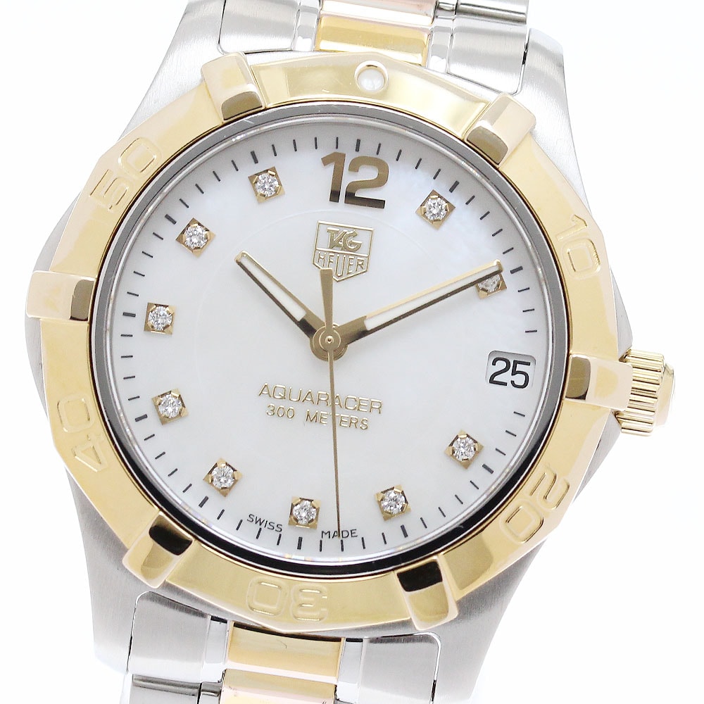 ☆良品 タグホイヤー アクアレーサー WAF1320 レディース 【中古】