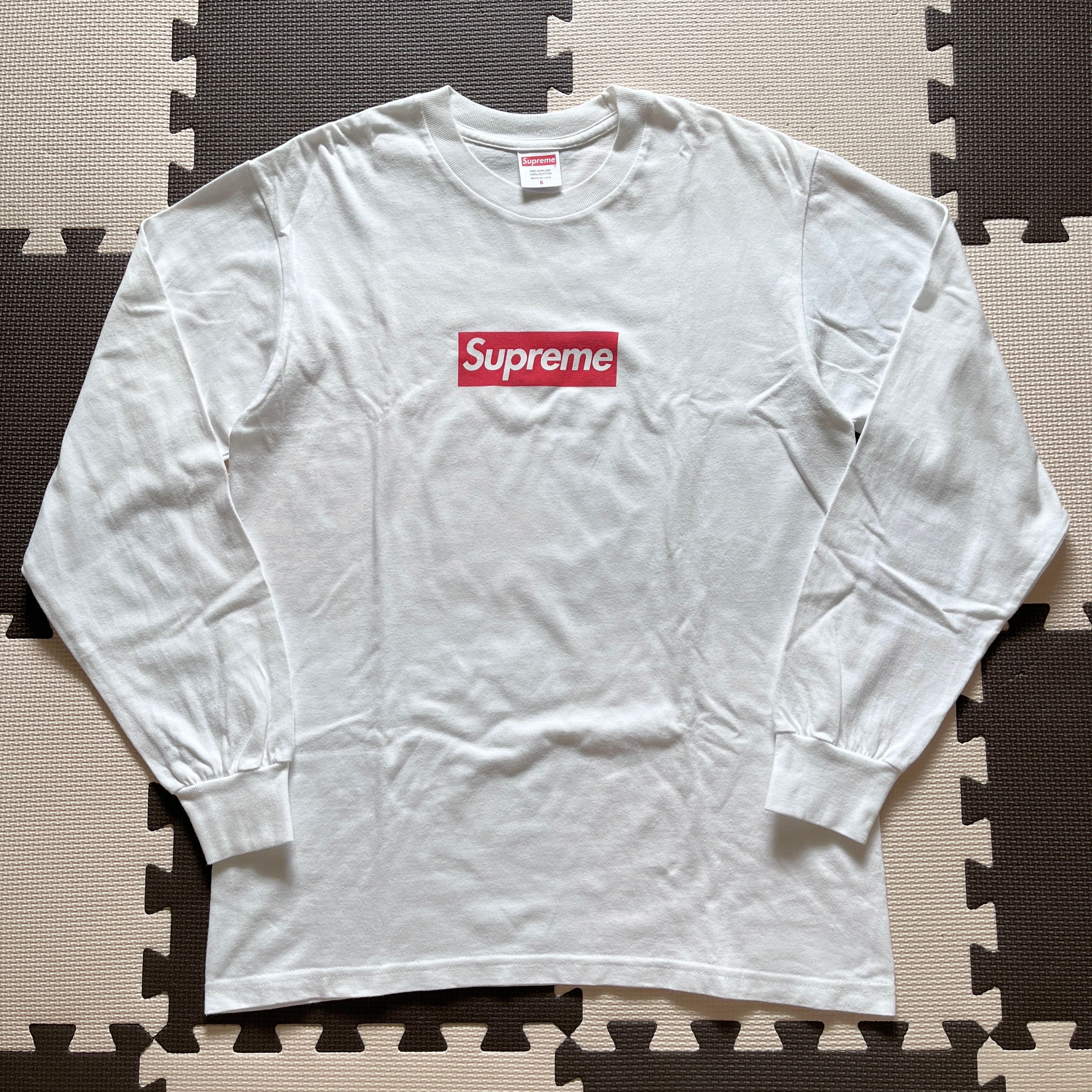 Supreme Box Logo L/S Tee "White"