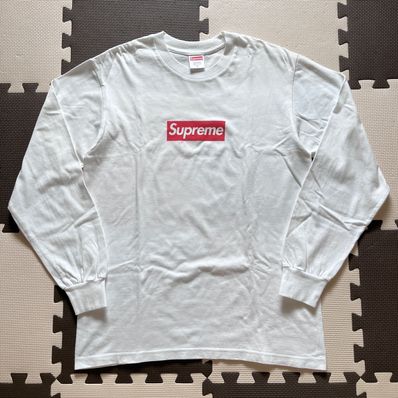 Supreme Box Logo L/S Tee "White"