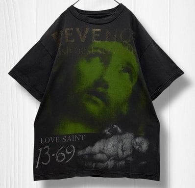 SAINT Mxxxxxx x BerBerJin BJ SS Tee/Revenge "Black"