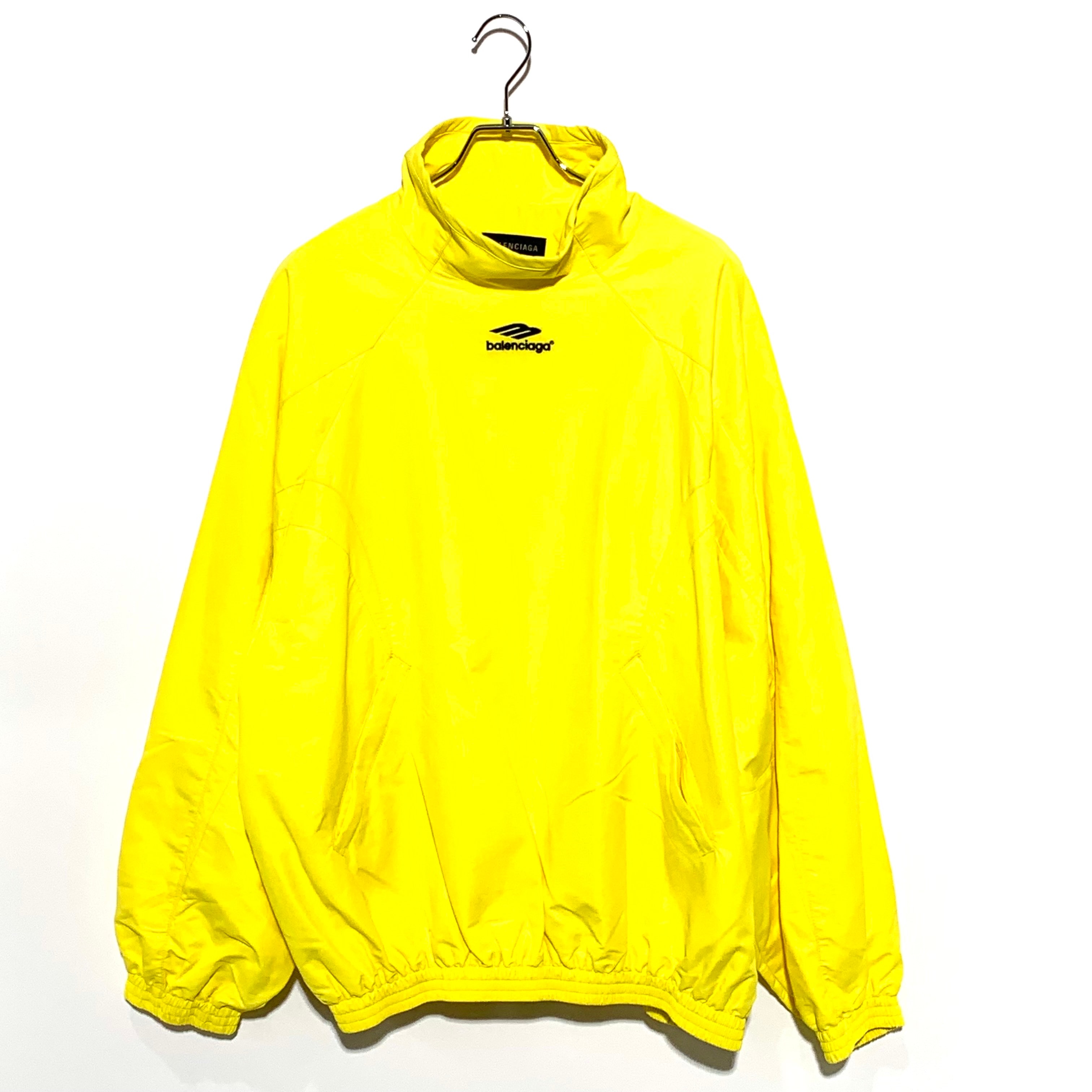 BALENCIAGA 3b Sports Icon Pull-Over Tracksuit Jacket "Yellow"