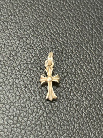 Chrome Hearts CH Cross Baby Fat Charm "Silver"