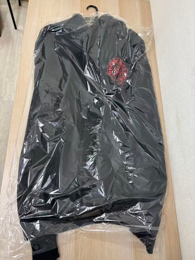 Chrome Hearts Horseshoe Logo Hoodie Pullover "Black/Red"