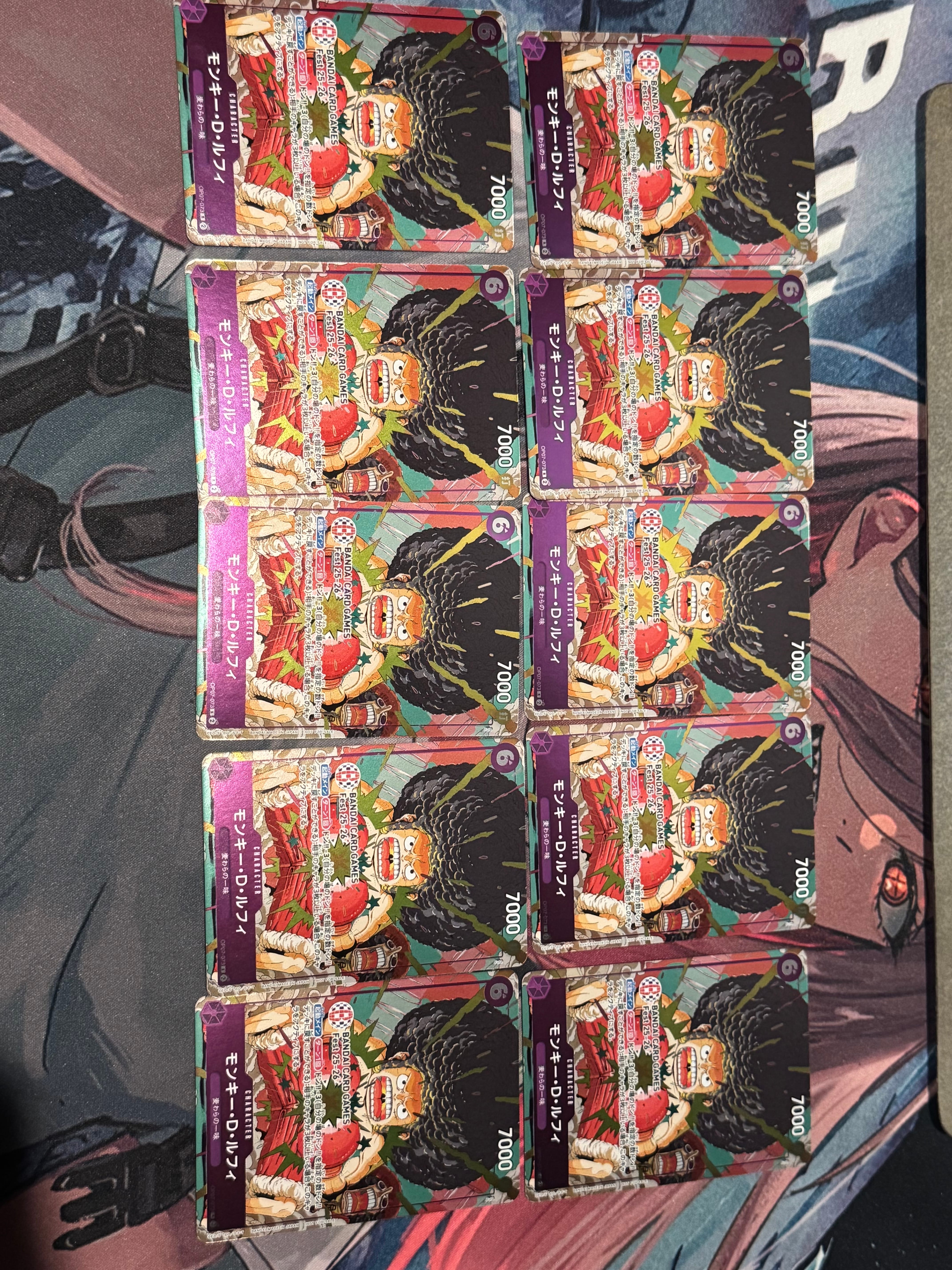 モンキー・D・ルフィ R :来場記念品 [OP07-073](プロモーションカード「バンダイカードゲームズフェスト 25-26 イン 東京」)