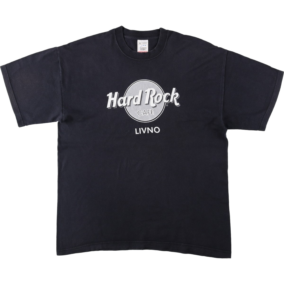 古着 フルーツオブザルーム FRUIT OF THE LOOM SCREEN STARS HARD ROCK CAFE ハードロックカフェ アドバタイジングTシャツ メンズXL相当/eaa656620