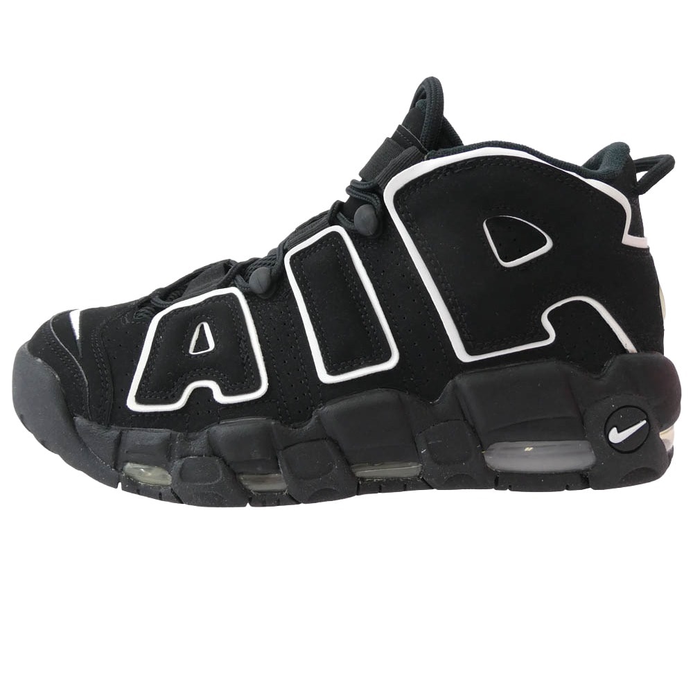 NIKE ナイキ スニーカー 20AW 414962-002 Air More Uptempo Black White 2020 エア モア アップ テンポ ブラック ホワイト ブラック系 27cm【極上美品】【中古】