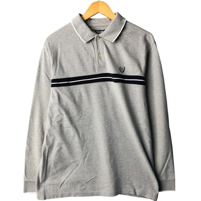 古着 ラルフローレン Ralph Lauren CHAPS チャップス 長袖 ポロシャツ メンズM相当/eaa586546