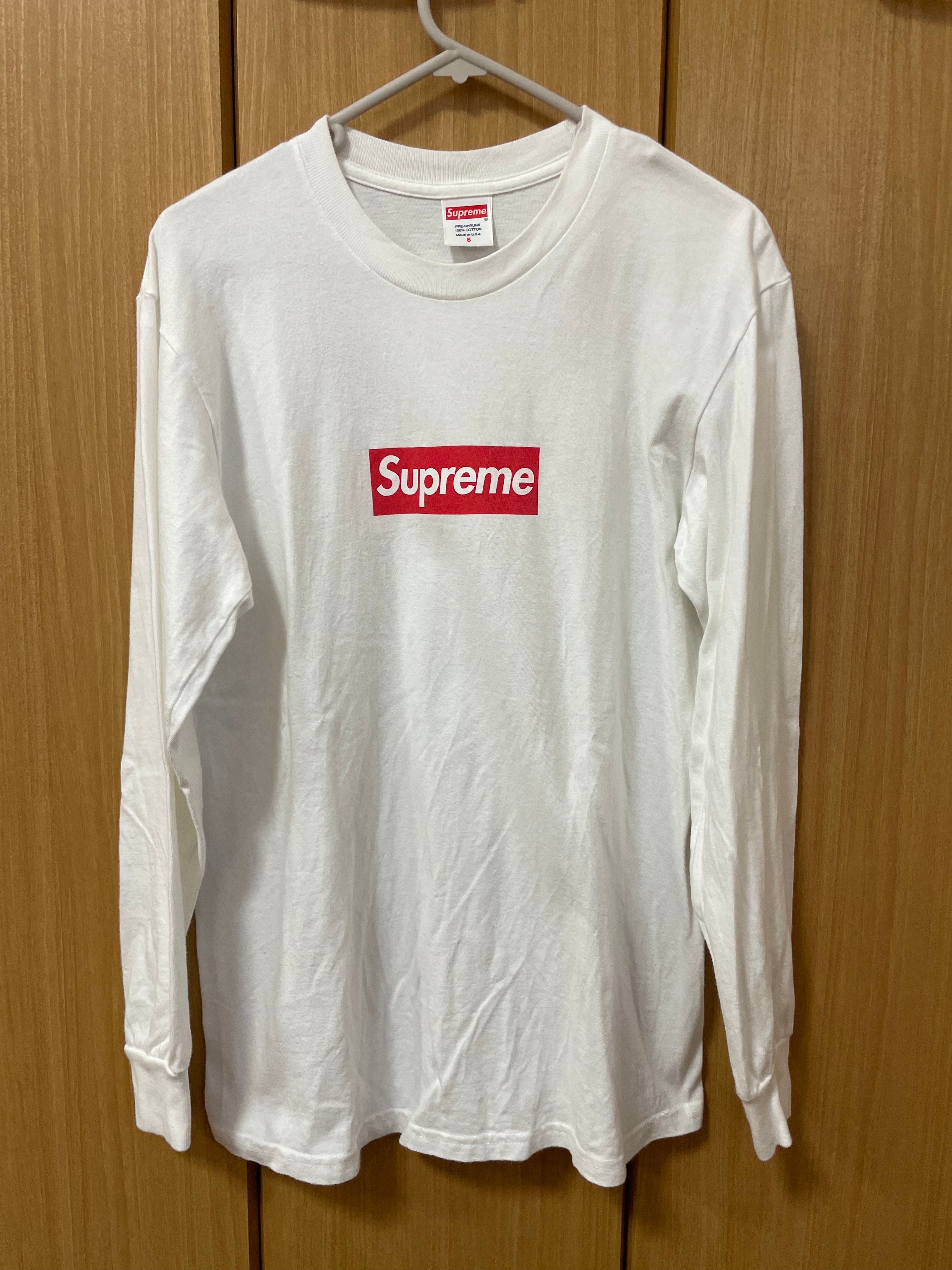 Supreme Box Logo L/S Tee "White"