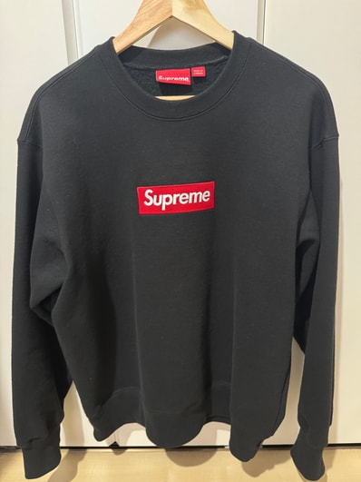 Supreme Box Logo Crewneck "Black" (22FW)