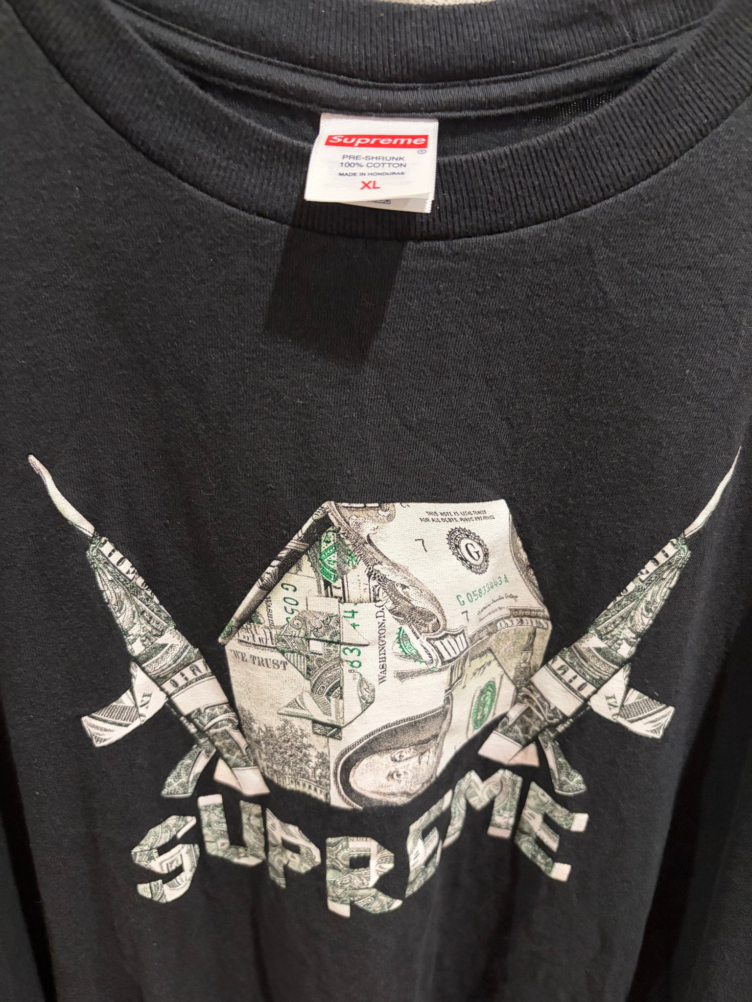 Supreme シュプリーム 2026SS Origami Tee オリガミ Tシャツ ブラック