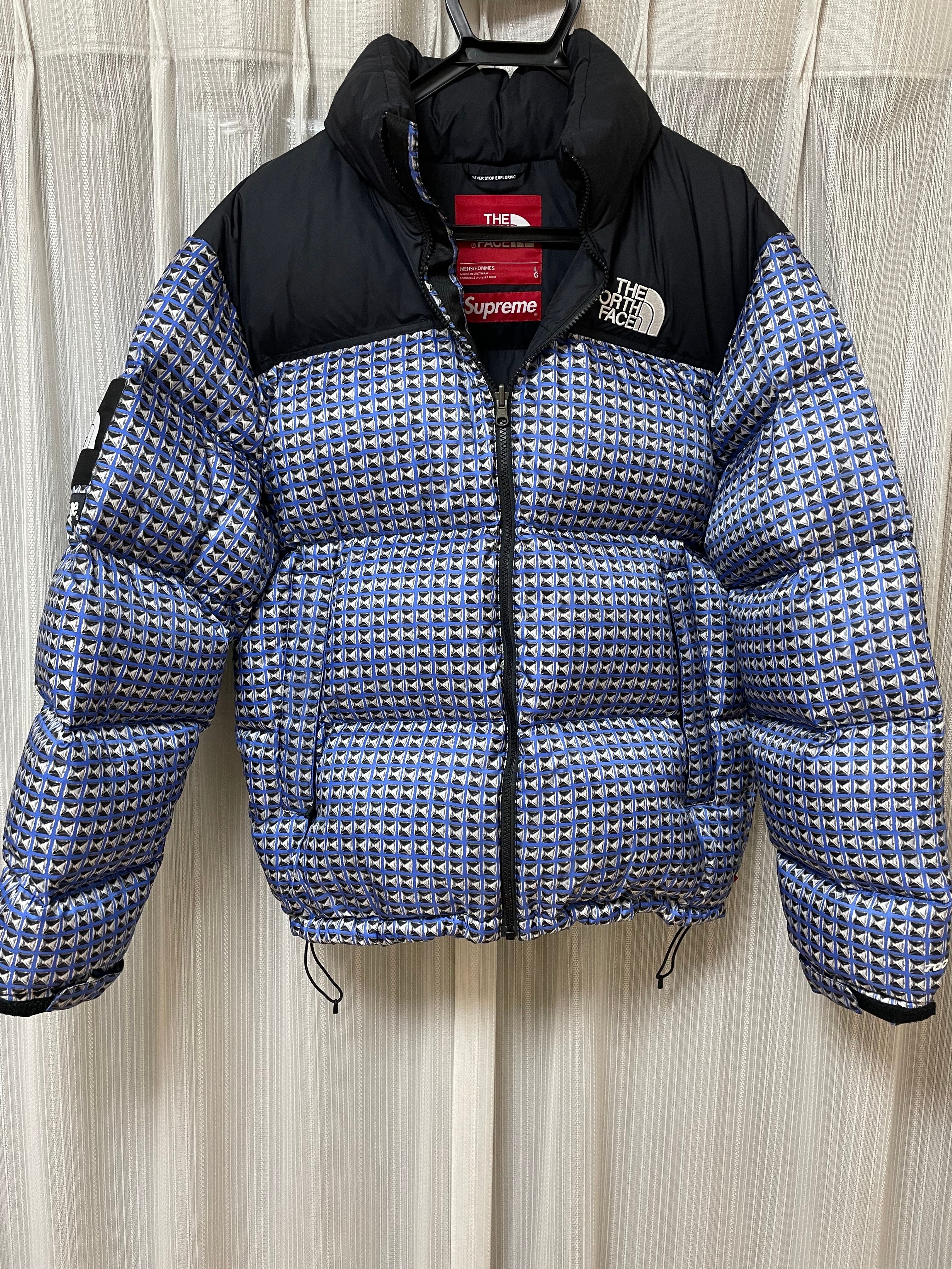 Supreme x The North Face Studded Nuptse Jacket "Royal"