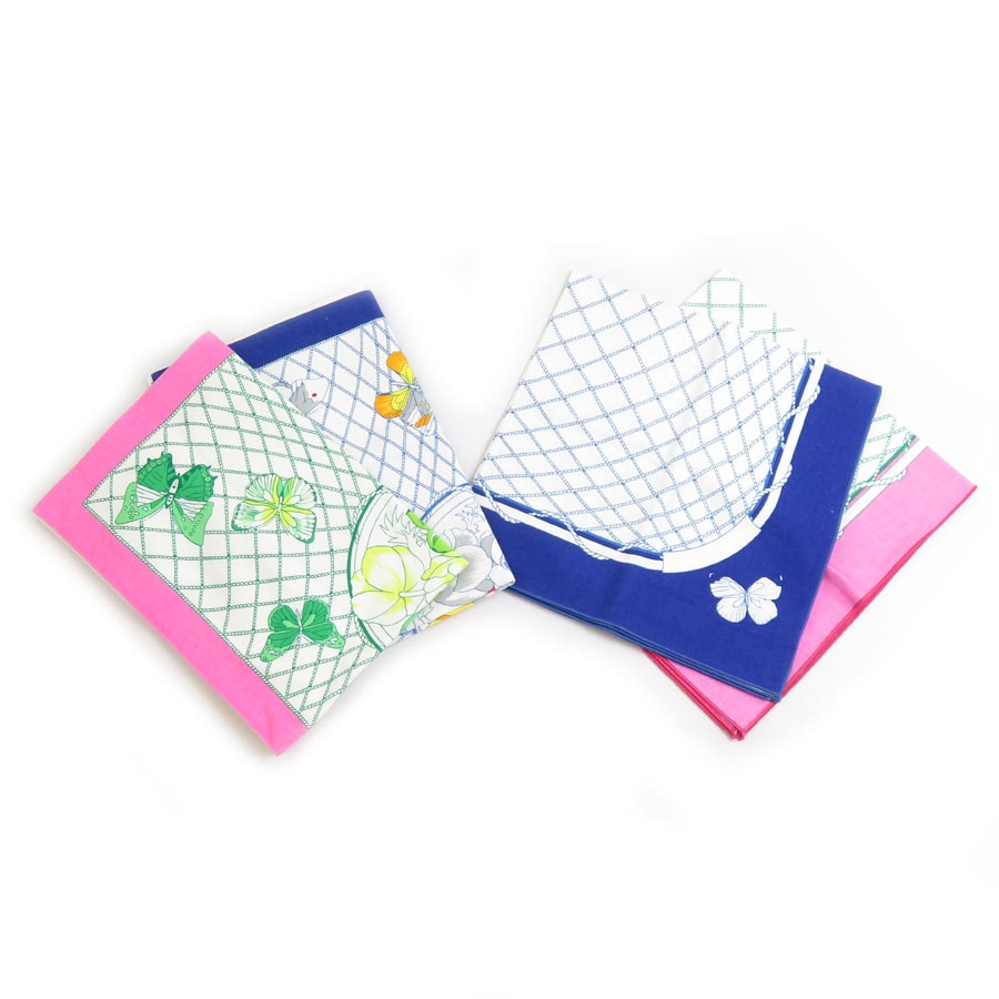 やや傷や汚れあり】エルメス HERMES テーブルマット & ナフキン セット