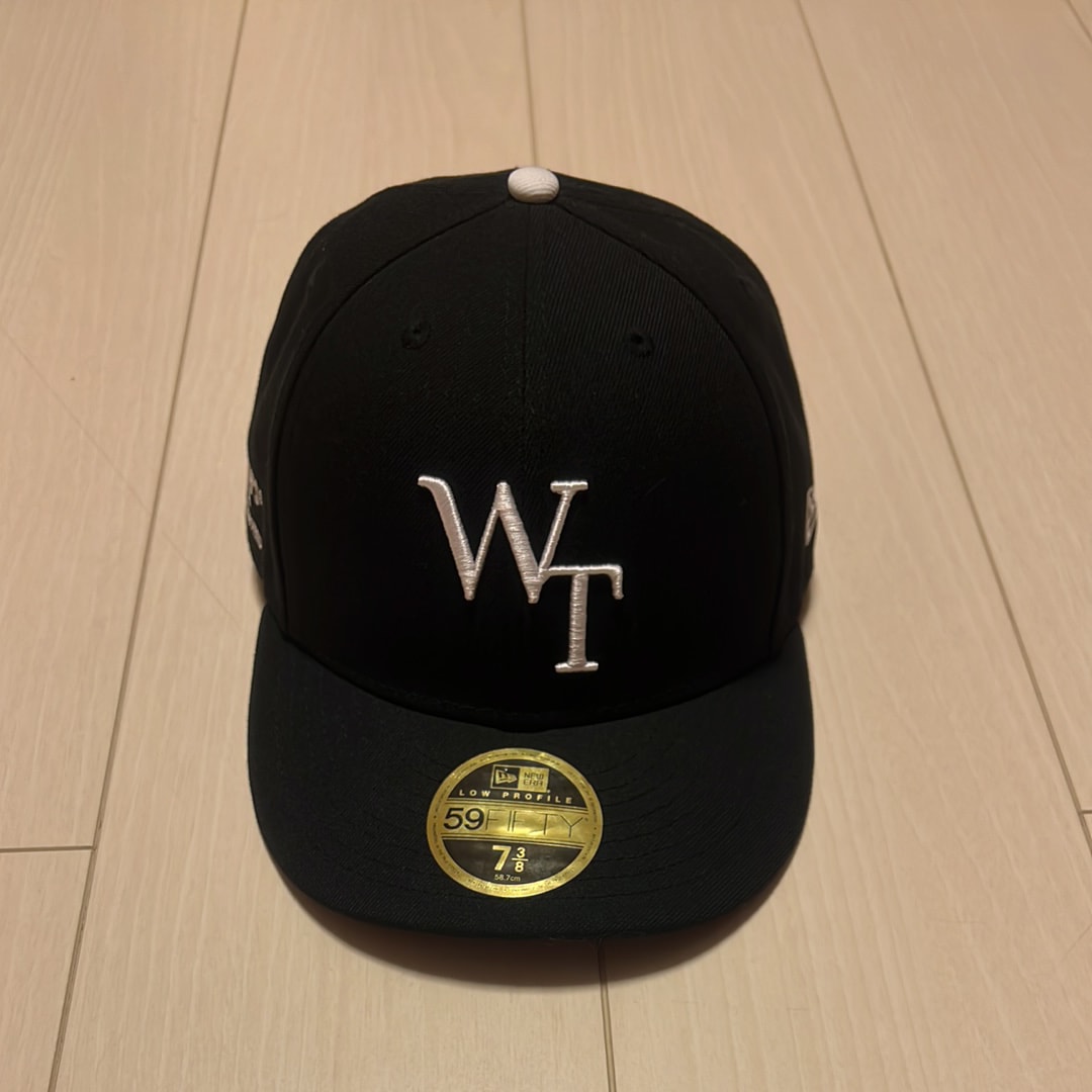 Wtaps x NEW ERA 59FIFTY Low Profile / Cap / Poly. Twill. Newera. League "Black"