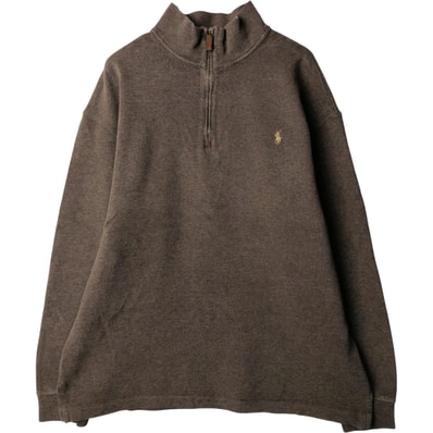 古着 ラルフローレン Ralph Lauren POLO by Ralph Lauren ハーフジップスウェットシャツ トレーナー メンズXL相当/eaa595644