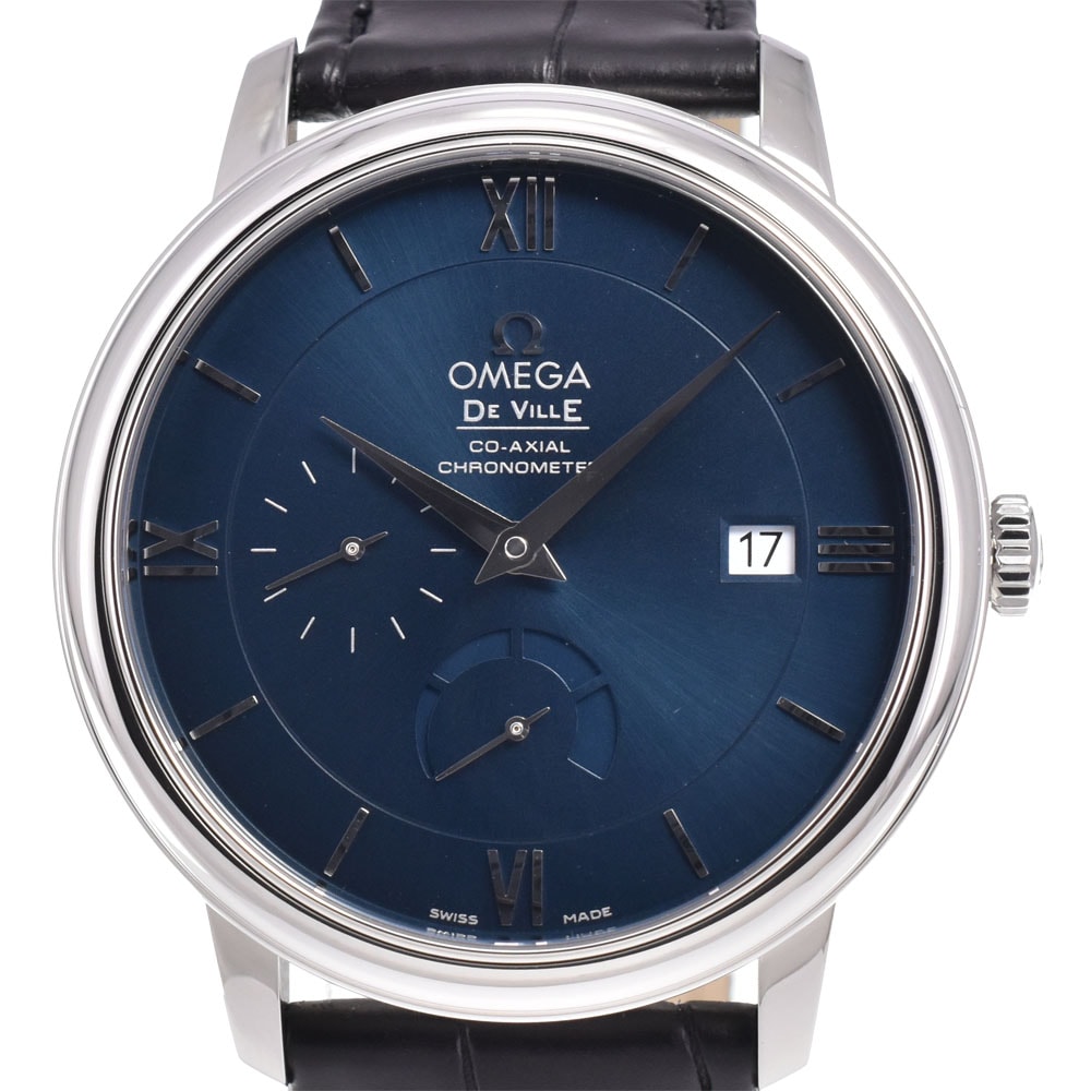 オメガ OMEGA 424.13.40.21.03.001 デビル コーアクシャル 自動巻き メンズ 極美品 箱・保証書付き C#147134