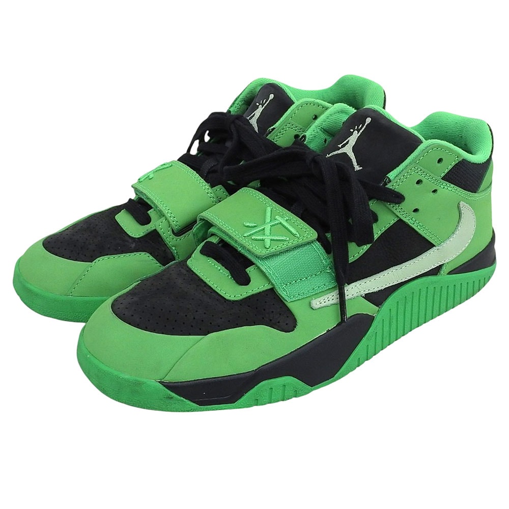 ナイキ CJ1 T-REXX Jumpman スニーカー シューズ メンズ グリーン 28.5cm IM9113-300 10.5(US)