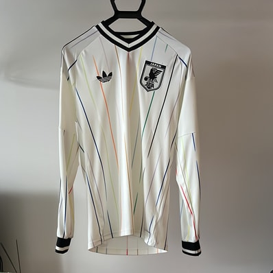 adidas Japan National Team 2026 Away Replica Jersey Long Sleeve "OffWhite/Black"