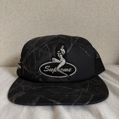 Supreme Pinup Mesh Back 5-Panel "TrueTimber Conceal Black Camo"