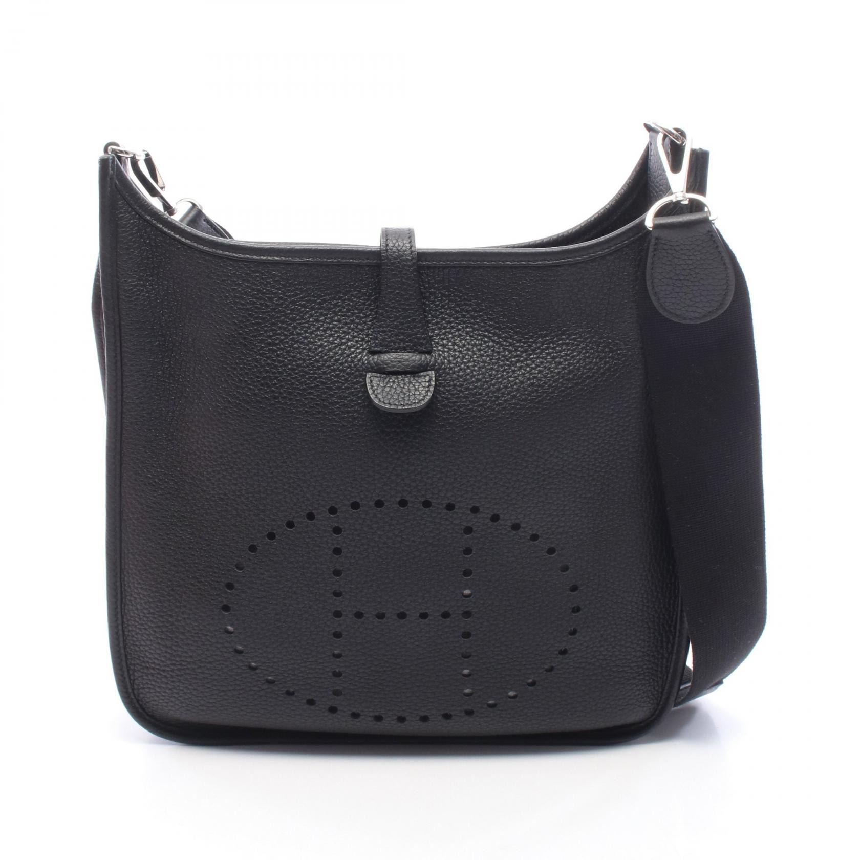 エルメス HERMES エヴリン 3 トロワ PM ショルダーバッグ バッグ トリヨンクレマンス トリヨンクレマンス D刻印(2019年製造) レディース ブラック系 【中古】