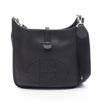 エルメス HERMES エヴリン 3 トロワ PM ショルダーバッグ バッグ トリヨンクレマンス トリヨンクレマンス D刻印(2019年製造) レディース ブラック系 【中古】