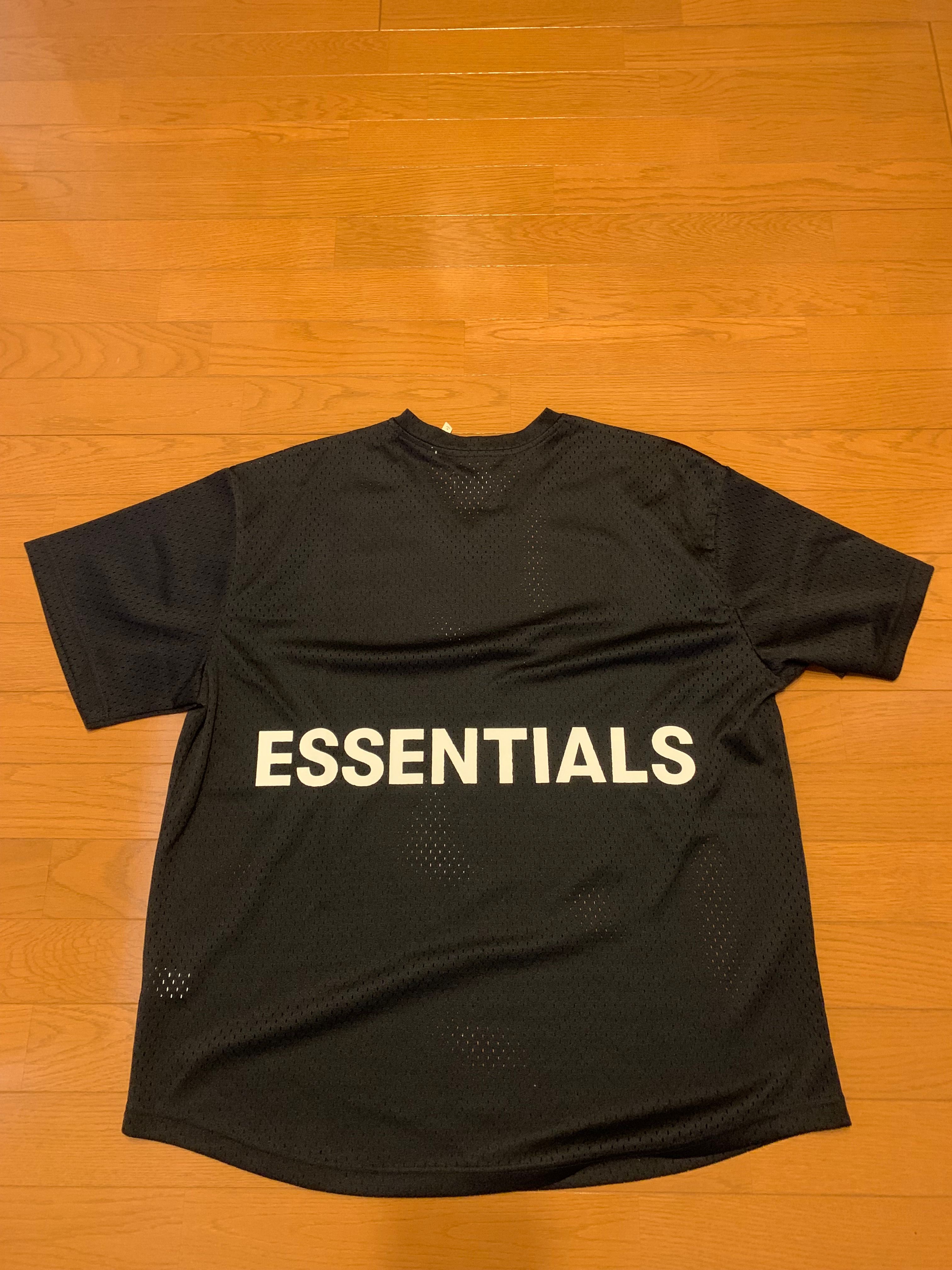 FEAR OF GOD Essentials Mesh T-shirt "Black"