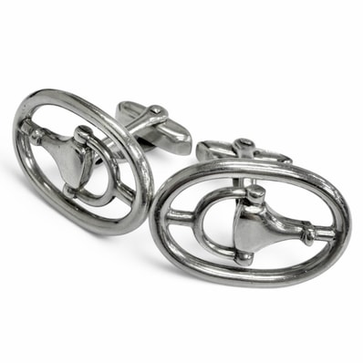 良品 グッチ カフスボタン カフリンクス シルバー メンズ