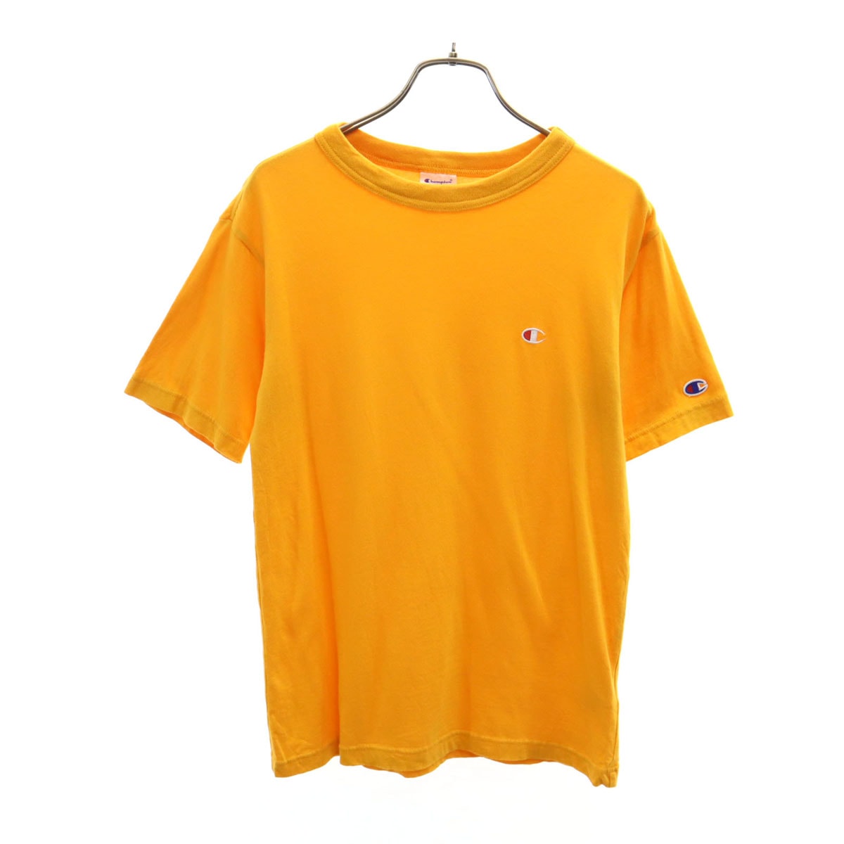 Champion チャンピオン 半袖 Tシャツ S 山吹色