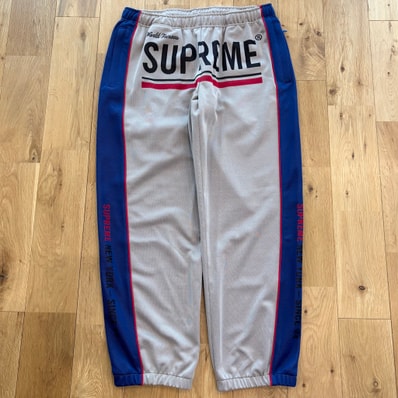 Supreme World Famous Jacquard Track Pant "Blue"