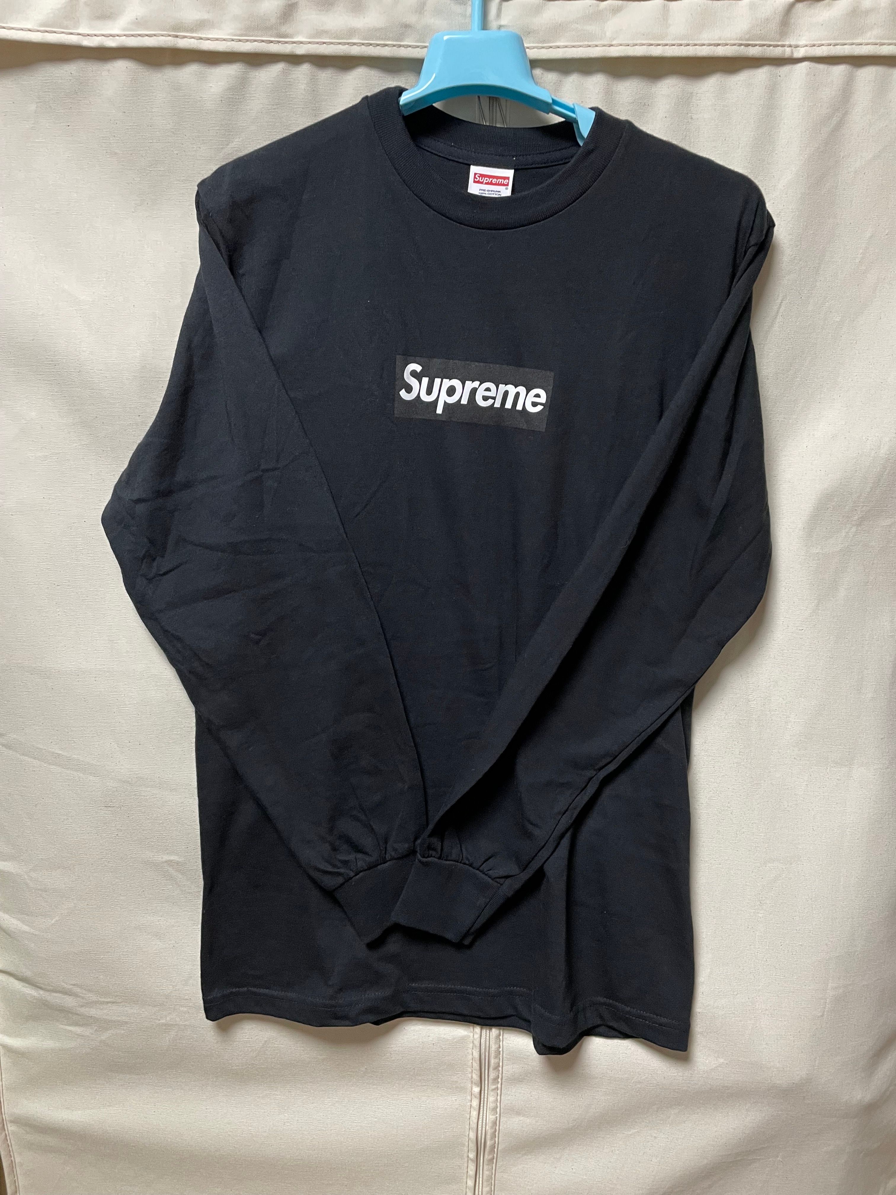 Supreme Box Logo L/S Tee "Black"