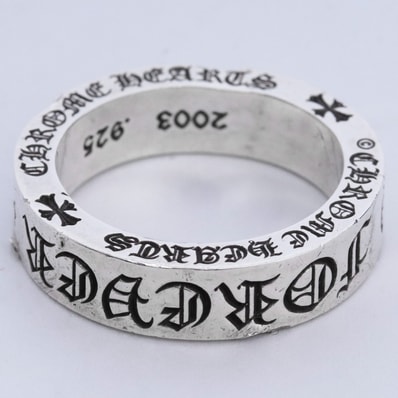 Chrome Hearts 6mm Spacer Ring FOREVER "Silver"