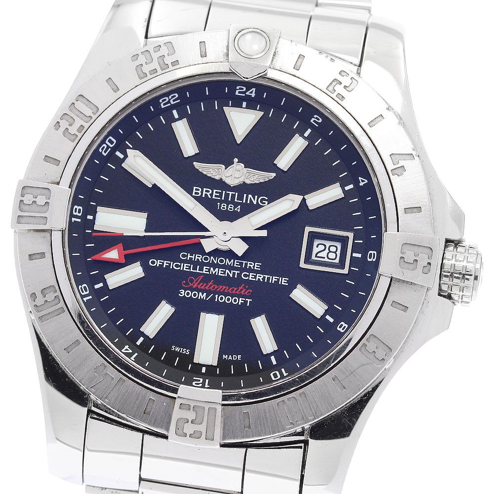 ブライトリング アベンジャーII GMT A32390 メンズ 【中古】