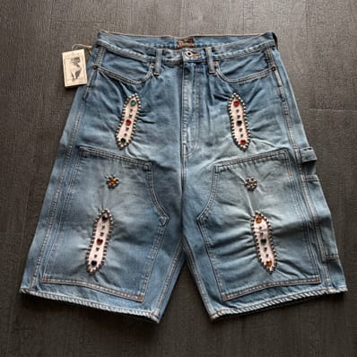 キャピタル スタッズ ショートパンツ EK-1626SP studs shorts