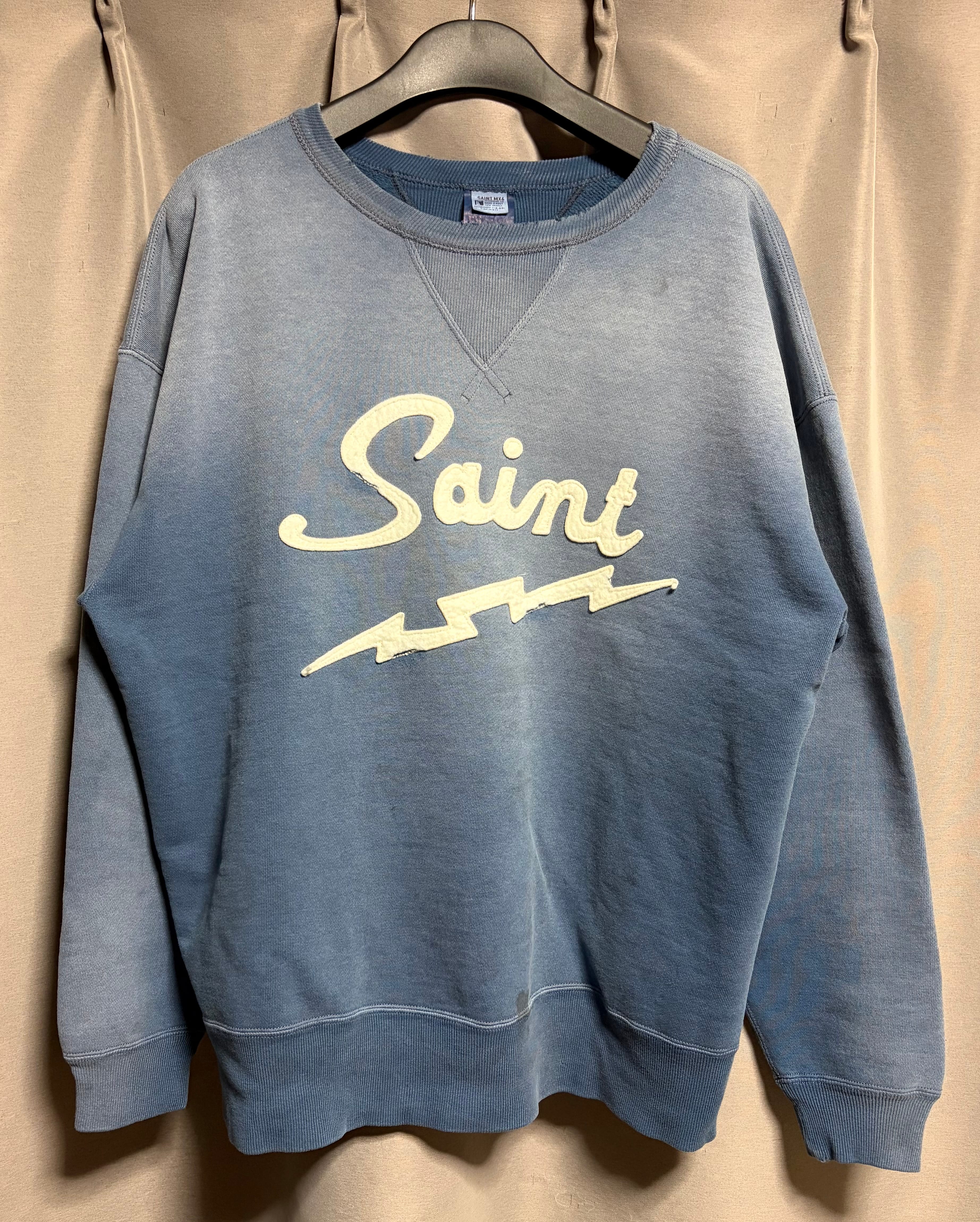 SAINT Mxxxxxx Crw-N Sweat Saint "Navy"