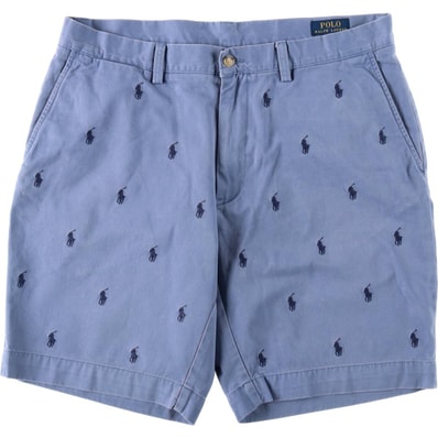 古着 ラルフローレン Ralph Lauren POLO RALPH LAUREN CLASSIC FIT 9'' 総柄 チノショーツ ショートパンツ メンズw36相当/eaa653447