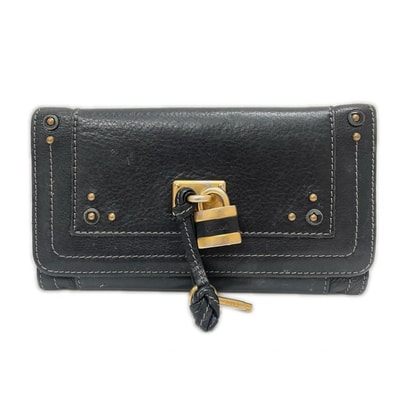 Chloe クロエ 長財布 パディントン ブラック