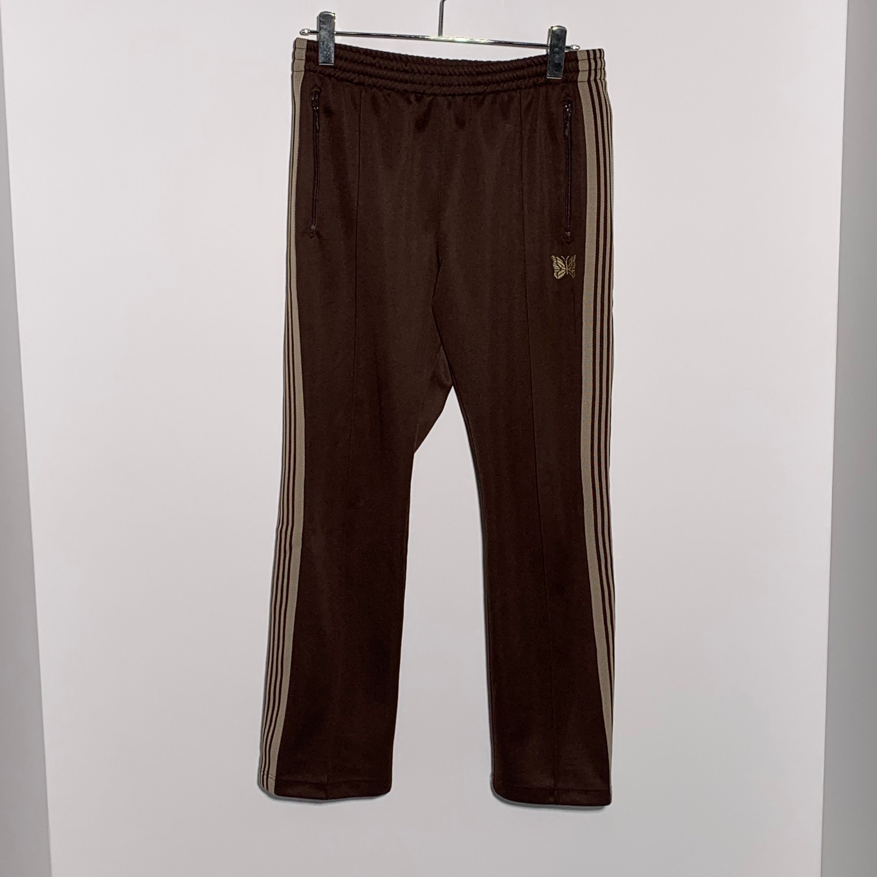 NEEDLES FREAK'S STORE Exclusive Narrow Track Pant 21AW "Brown"