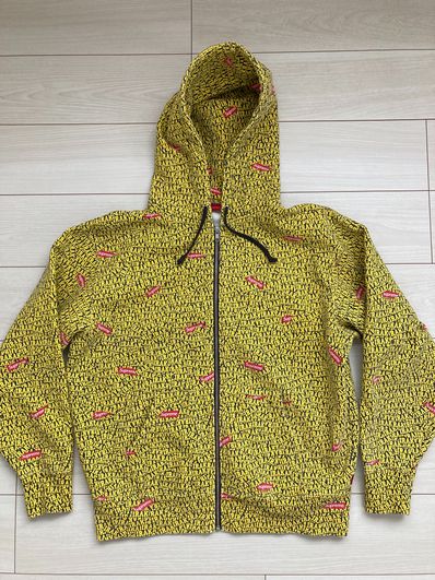 Supreme / IRAK Zip UP Hooded Sweatshirt "Yellow"