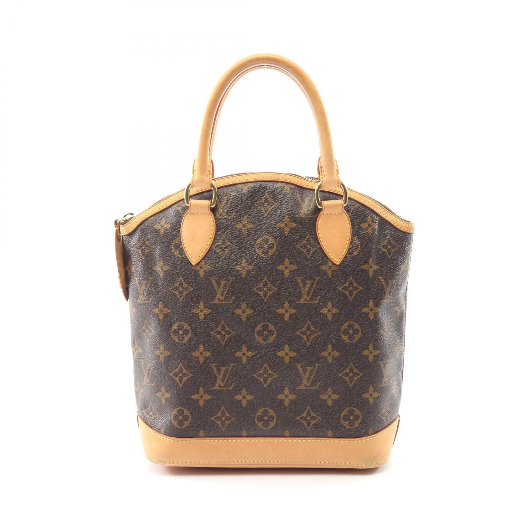 ルイ・ヴィトン LOUIS VUITTON ロックイット ハンドバッグ バッグ PVCコーティングキャンバス レザー モノグラム レディース ブラウン系 M40102 【中古】