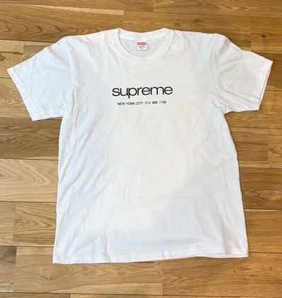 Supreme Shop Tee "White"