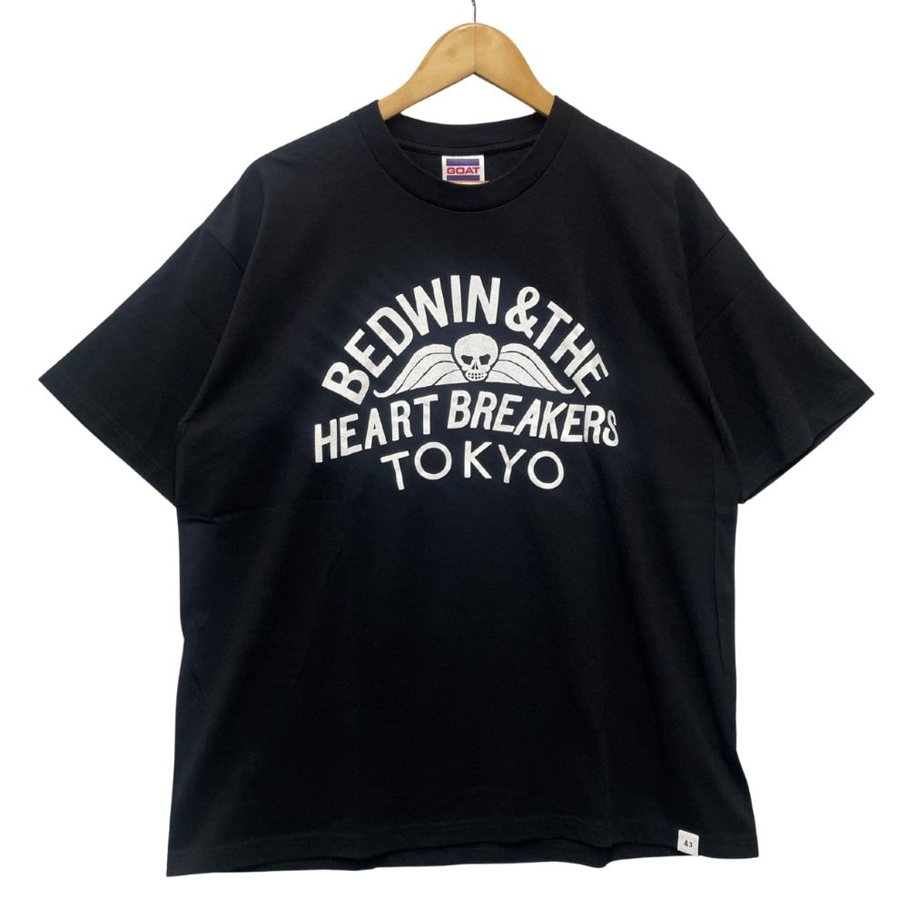 BEDWIN & THE HEARTBREAKERS  GOAT S/S PRINTED TEE FONDA プリント 半袖Tシャツ 51727