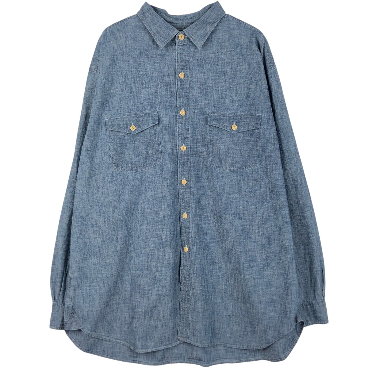 古着 ブルックスブラザーズ Brooks Brothers Est.1818 長袖 コットンシャツ メンズXL相当/eaa669113