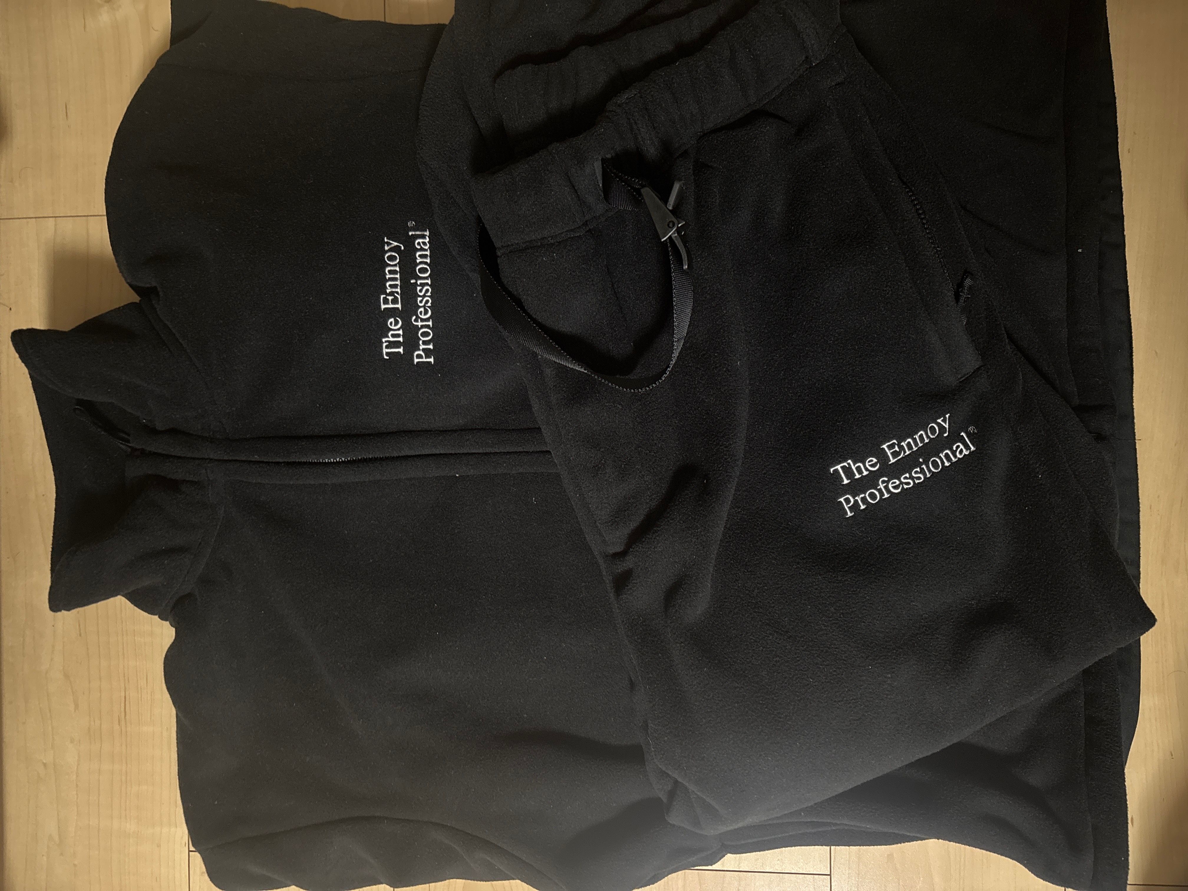 ENNOY 24AW Polartec Fleece Set Up "Black"