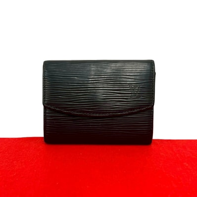 LOUIS VUITTON ルイヴィトン ポルトモネ サーンプル エピ レザー コインケース ブラック
36326