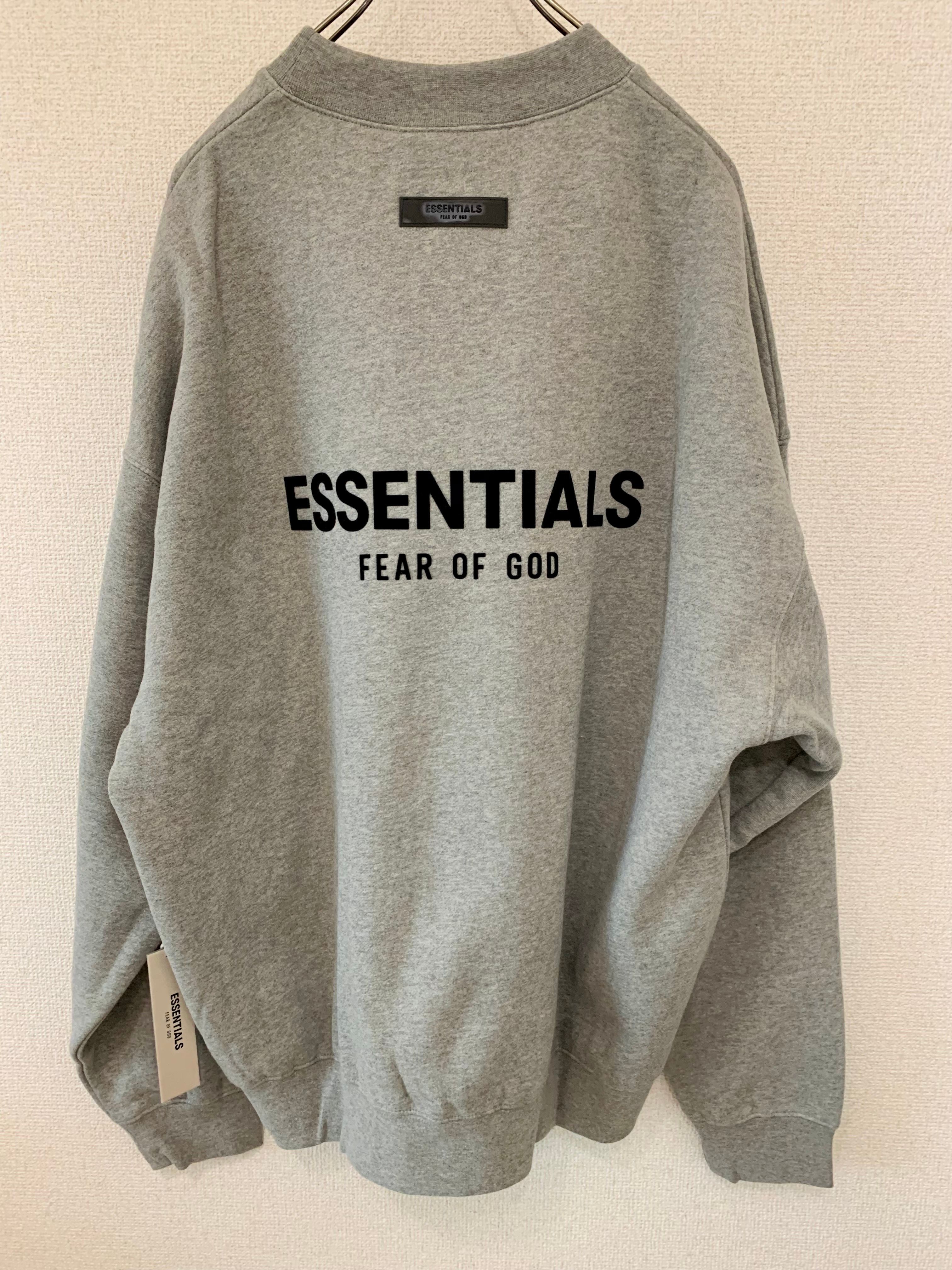 FEAR OF GOD ESSENTIALS Crewneck "Dark Oatmeal"