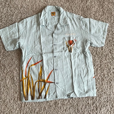 HUMAN MADE Duck Aloha Shirt "Blue"