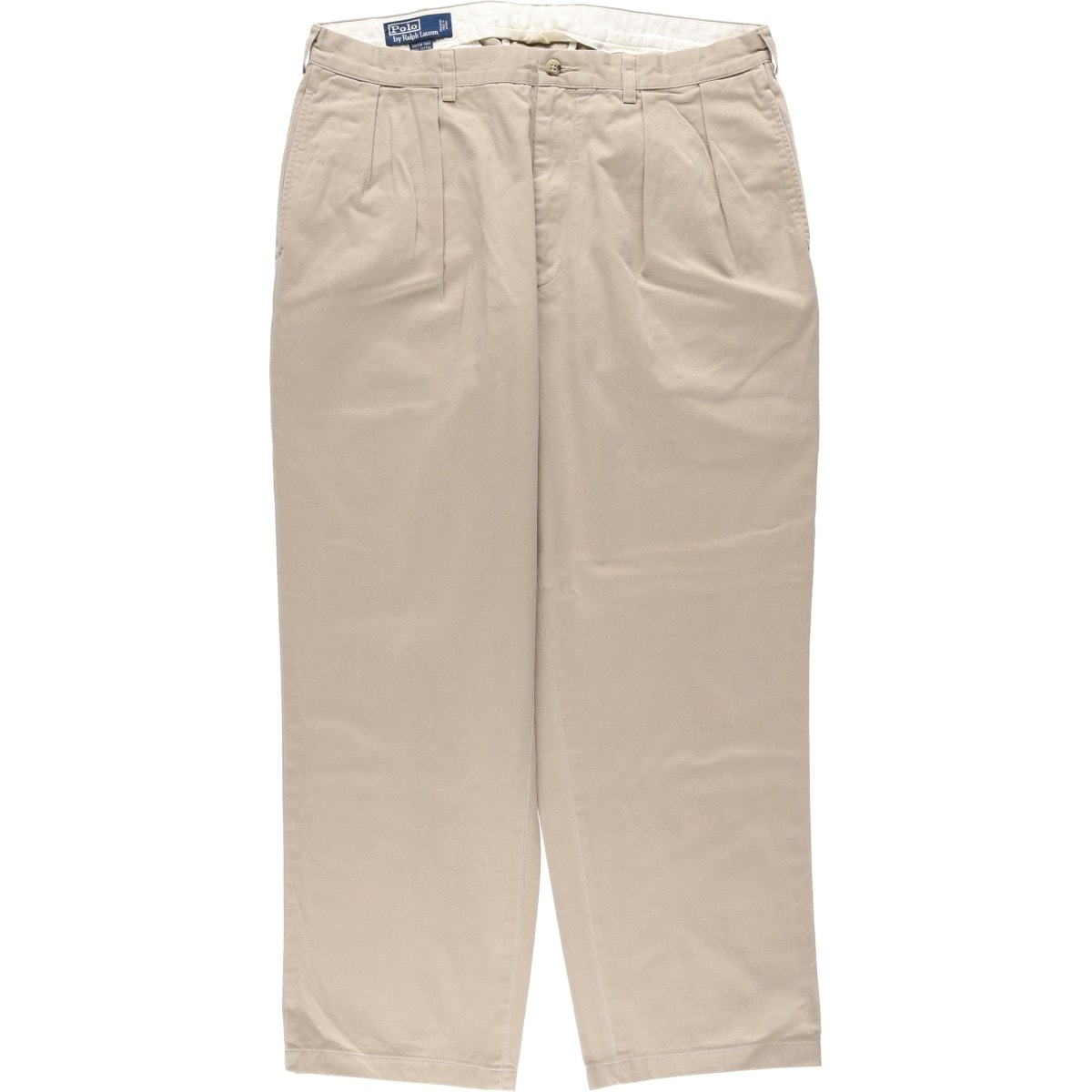 古着 ラルフローレン Ralph Lauren POLO by Ralph Lauren ツータック チノパンツ メンズw36相当/eaa644105