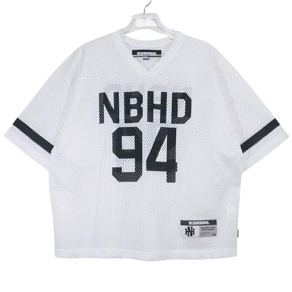 NEIGHBORHOOD Hockey V-Neck SS "White"