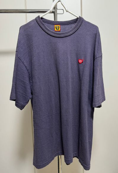 HUMAN MADE HEART BADGE T-SHIRT "Navy"